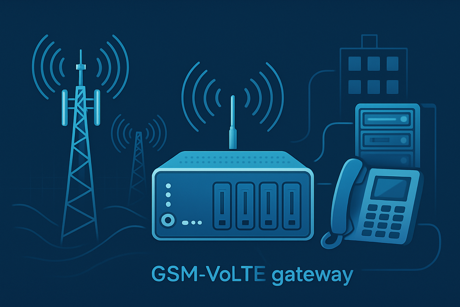GSM and VoLTE Gateway Solutions