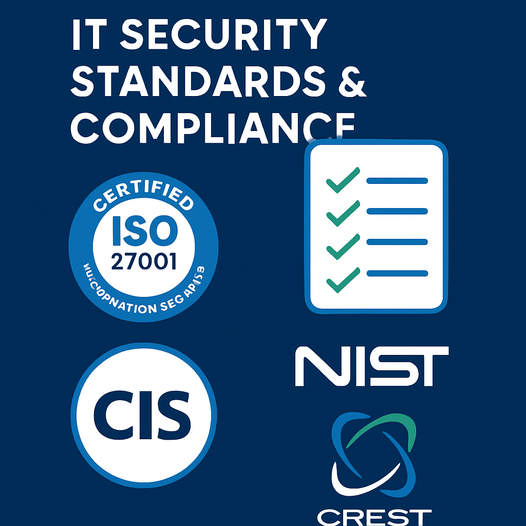ISO/CIS/NIST/CREST Standards